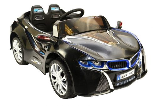Elektro Kinderfahrzeug Kinderauto für Kinder ab 2 Jahre 12V Schwarz Lichter LED Flügeltüren-1