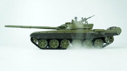 Ferngesteuerter Panzer mit Schuss Russicher T-72 Heng Long 116, Stahlgetriebe -2,4Ghz -V 6.0 -7