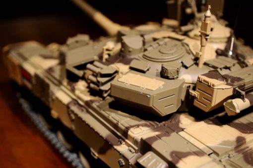 Ferngesteuerter Panzer mit Schuss Russland T90 Heng Long 1-16 mit Rauch&Sound + 2,4Ghz V6.0 -PRO 14