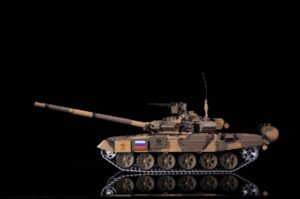 Ferngesteuerter Panzer mit Schuss Russland T90 Heng Long 1-16 mit Rauch&Sound + 2,4Ghz V6.0 -PRO 8