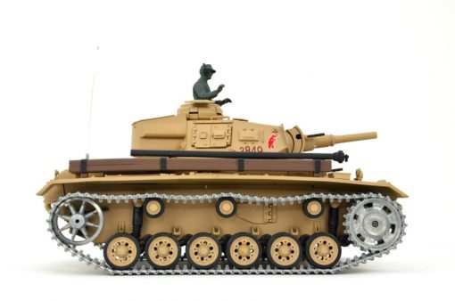 Ferngesteuerter Panzer mit Schuss Tauchpanzer III 116 Heng Long - 2,4Ghz -PRO 2