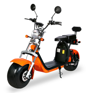 elektro scooter coco bike fat mit strassenzulassung cp01 orange -1