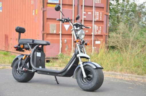 elektro scooter coco bike fat mit strassenzulassung cp01 schwarz -13