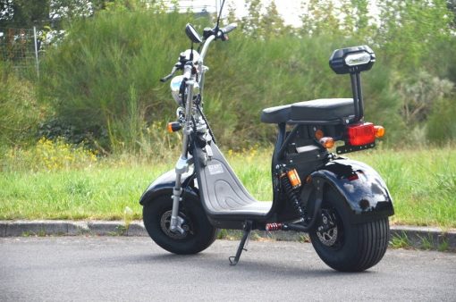 elektro scooter coco bike fat mit strassenzulassung cp01 schwarz -2