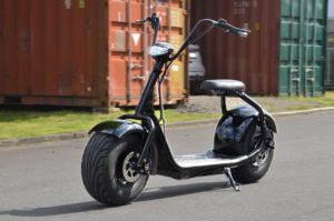 elektro scooter coco bike schwarz chopper -h001 -1