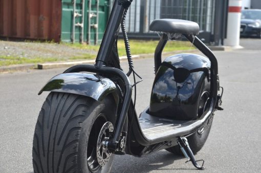elektro scooter coco bike schwarz chopper -h001 -11