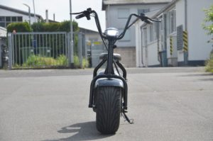 elektro scooter coco bike schwarz chopper -h001 -3