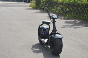 elektro scooter coco bike schwarz chopper -h001 -4