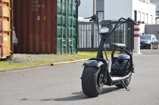 elektro scooter coco bike schwarz chopper -h001 -9