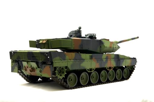 Ferngesteuerter Panzer mit Schuss "Deutscher Leopard 2A6" Heng Long 1:16 mit Rauch&Sound und Stahlgetriebe -2,4Ghz V6.0 -11