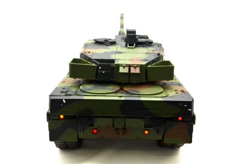 Ferngesteuerter Panzer mit Schuss "Deutscher Leopard 2A6" Heng Long 1:16 mit Rauch&Sound und Stahlgetriebe -2,4Ghz V6.0 -6