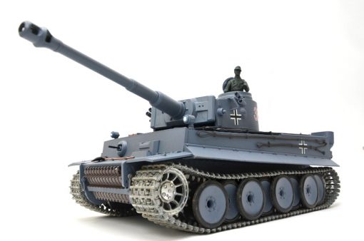 deutscher tiger 1 ferngesteuerter panzer mit schuss rauch und sound mit metallgetriebe und metallkette - pro -1