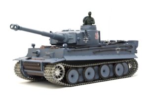 deutscher tiger 1 ferngesteuerter panzer mit schuss rauch und sound mit metallgetriebe und metallkette - pro -12