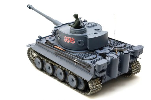 deutscher tiger 1 ferngesteuerter panzer mit schuss rauch und sound mit metallgetriebe und metallkette - pro -9
