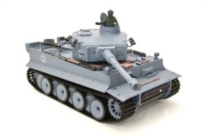 ferngesteuerter panzer schuss heng long tank german tiger 1 upgrade version 6.0 metallgetriebe -12