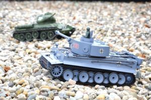 ferngesteuerter panzer schuss heng long tank german tiger 1 upgrade version 6.0 metallgetriebe -3