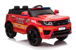 Kinderfahrzeug - Elektro Auto "Feuerwehr RR002" - 12V7AH Akku,2 Motoren- 2,4Ghz Fernsteuerung, MP3+Sirene-1