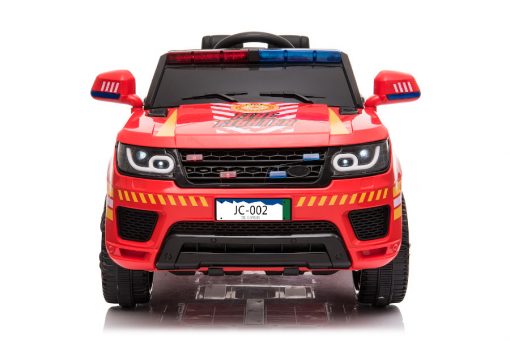 Kinderfahrzeug - Elektro Auto "Feuerwehr RR002" - 12V7AH Akku,2 Motoren- 2,4Ghz Fernsteuerung, MP3+Sirene-2