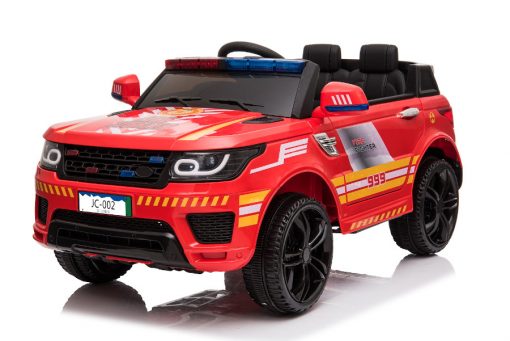 Kinderfahrzeug - Elektro Auto "Feuerwehr RR002" - 12V7AH Akku,2 Motoren- 2,4Ghz Fernsteuerung, MP3+Sirene-3