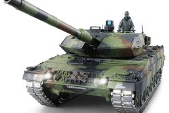 ferngesteuerter panzer leopard 2a6 deutsch pro mit metallgetriebe und metallketten - 2
